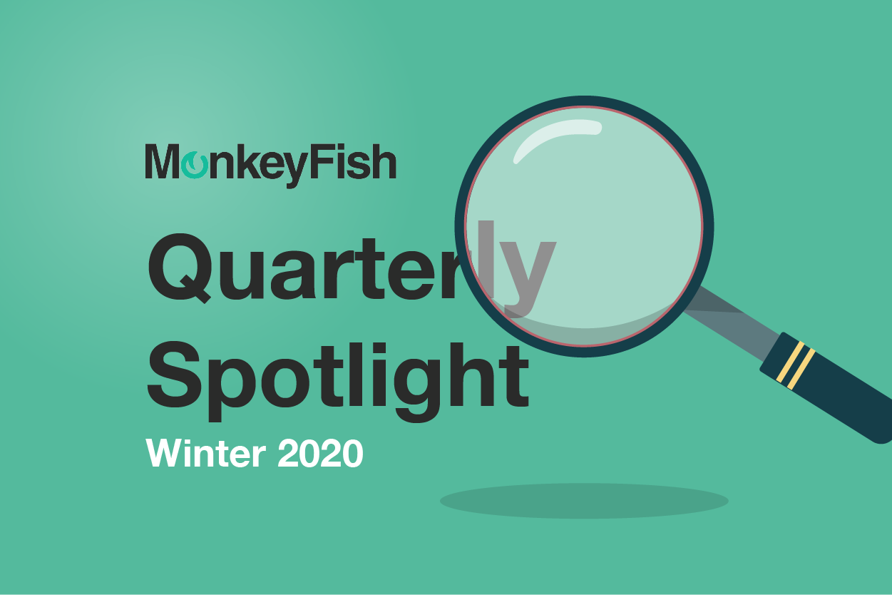 Monkeyfish Quarterly Spotlight - Winter 2020
